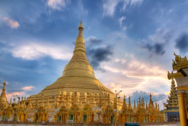 yangon, Myanmar shwedagon Tapınağı