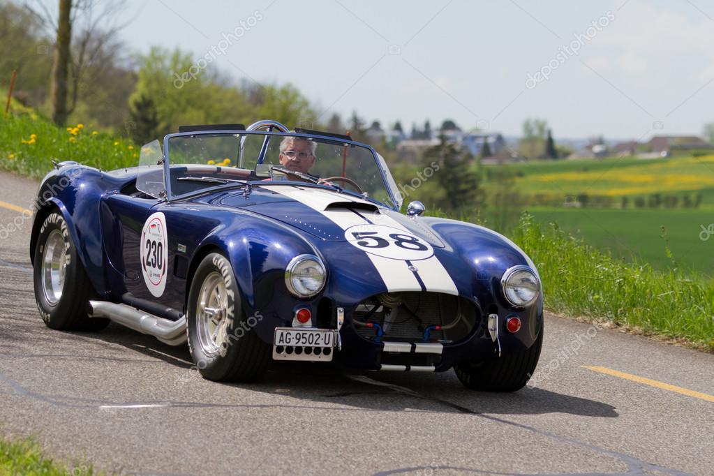 Vintage Race Touring Car Ac Cobra 427 Sc Contemporary From 1965 Stock Editorial Photo C Mlehmann