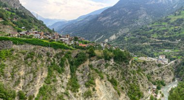 kasaba stalden sav, valais, İsviçre