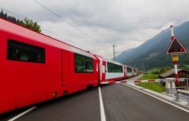 Glacier express tren, İsviçre
