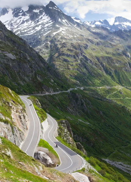 Susten pass road, Zwitserland — Stockfoto