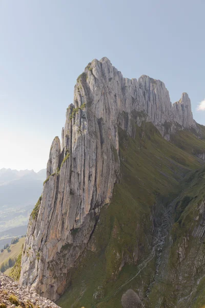 Karst rock ridge, Schweiz Stockfoto