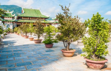 Pagoda yakınlarında da nang, vietnam