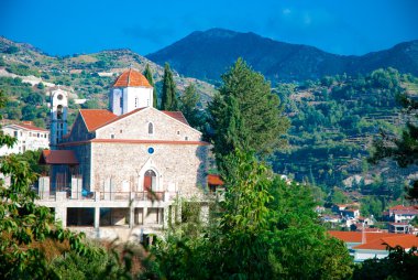 eski kilisenin troodos Dağları