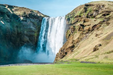 Skogarfoss şelale, İzlanda