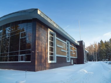 otel spor salonu binanın açık