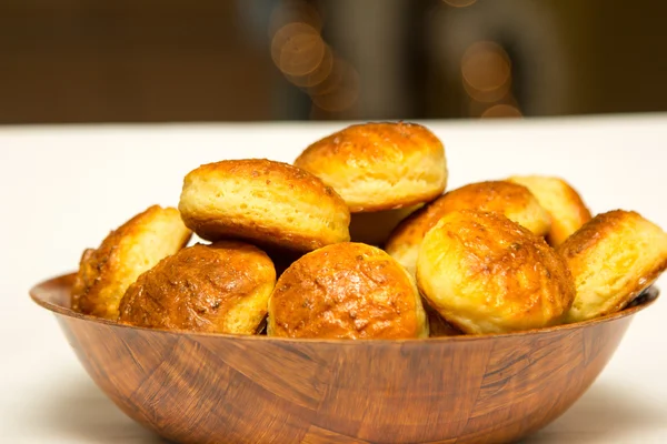 Scones feitos de queijo cottage — Fotografia de Stock