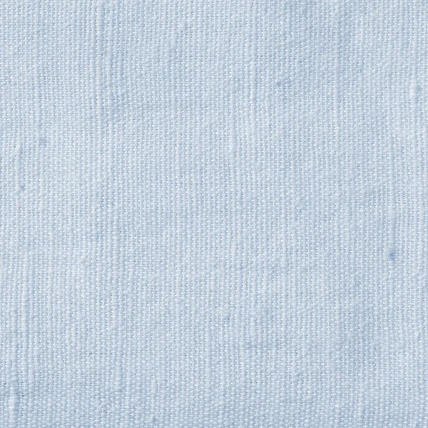 Natuurlijke licht blauwe vlasvezels linnen textuur, gedetailleerde close-up, rustieke verfrommeld vintage geweven stof jute doek patroon, verticaal — Stockfoto