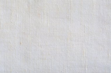 doğal parlak beyaz keten kumaş keten dokusu, dikey ışıma detaylı yatay makro closeup, rustik buruşuk vintage dokulu kumaş çuval bezi tuval