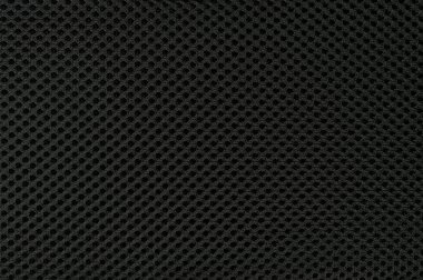 Siyah Naylon Net Kumaş Arkaplan Doku, Büyük Ayrıntılı Dokuma Makro Kapanış, Soyut Doğal Polyester Tekstil Örnekleri, Boş Boş Kopya Boşluk Düz Yatağı