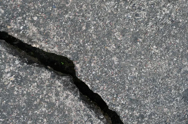 Old Aged Weathered Cracked Grey Black Tarmac Texture Pattern Large — ストック写真