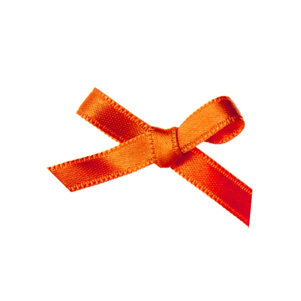 Orange bow — Stock Photo, Image