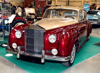 Moskova, Rusya - 9 Mart: Rolls Royce silver cloud ben radford EDI