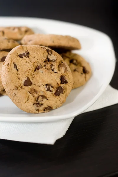 Chocolade koekjes — Stockfoto