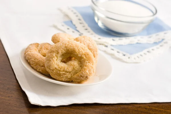 Zoete taralli — Stockfoto