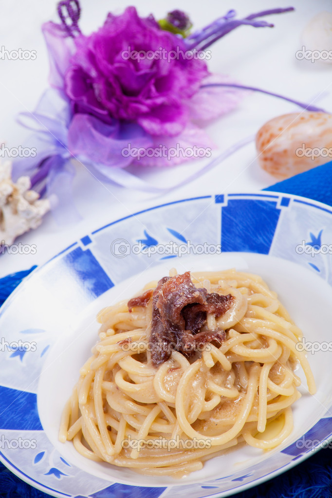 Pasta with Butter and Anchovies