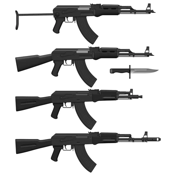 Штурмові гвинтівки — стоковий вектор