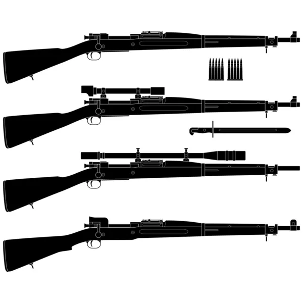 Fusil — Archivo Imágenes Vectoriales