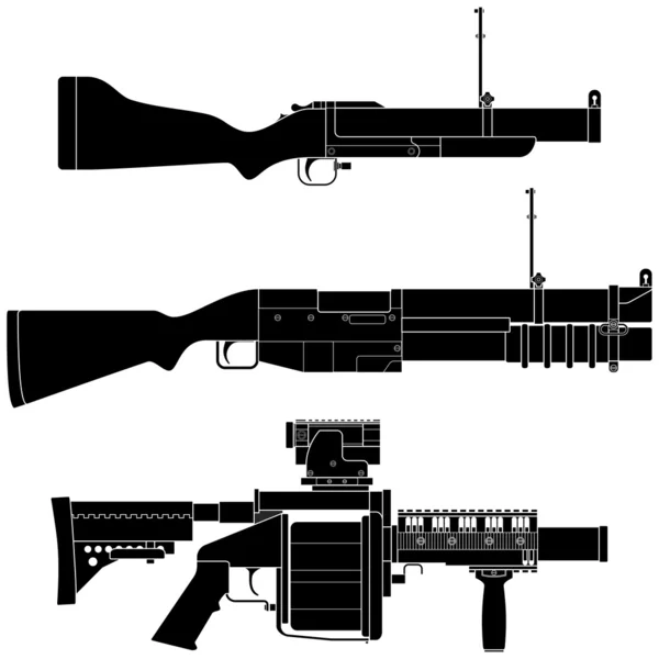 擲弾発射機 — ストックベクタ