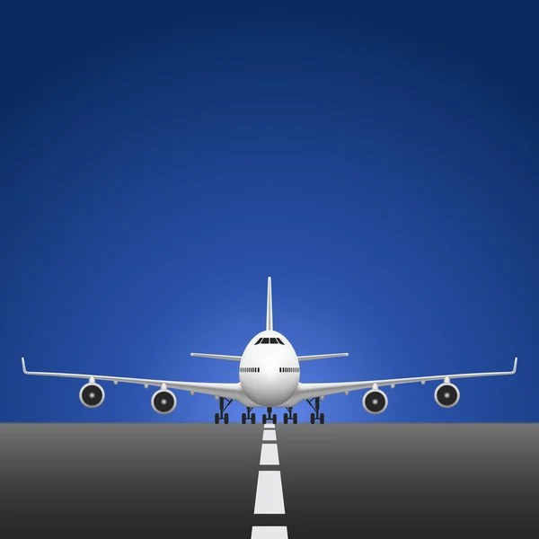 Airplane — Stock Vector