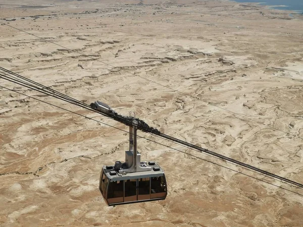 Photo Cable Car Massada Israel — Stock Photo, Image