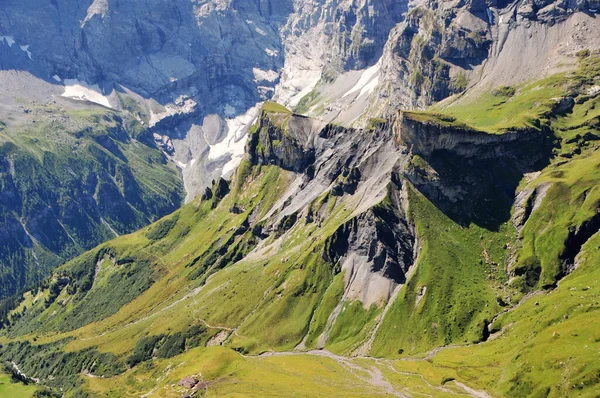 Photo Beautiful Mountain Scenery Swiss Alps — Foto de Stock