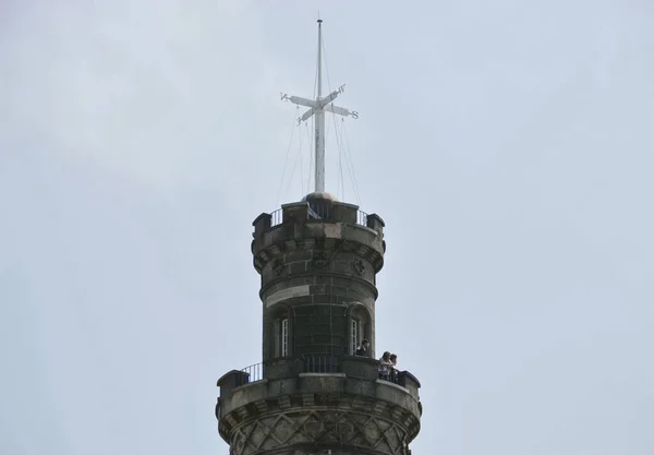 Foto Von Calton Hill Observatorium Edinburgh Schottland Großbritannien — Stockfoto