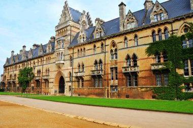 Photo of buildings in Oxford University, Oxford, Oxfordshire, England