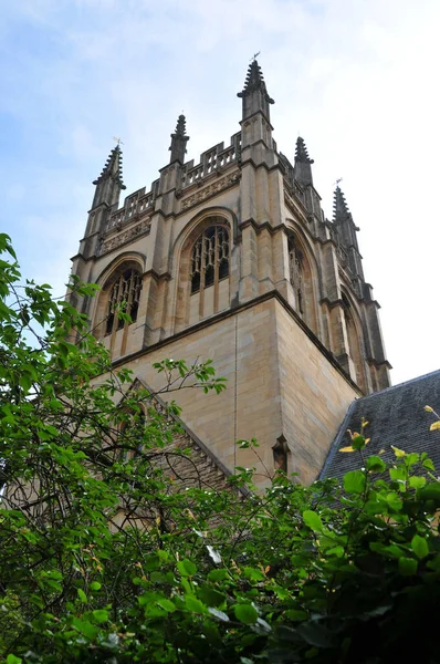 Фото Будівель Оксфордського Університету Оксфорд Оксфордшир Англія — стокове фото
