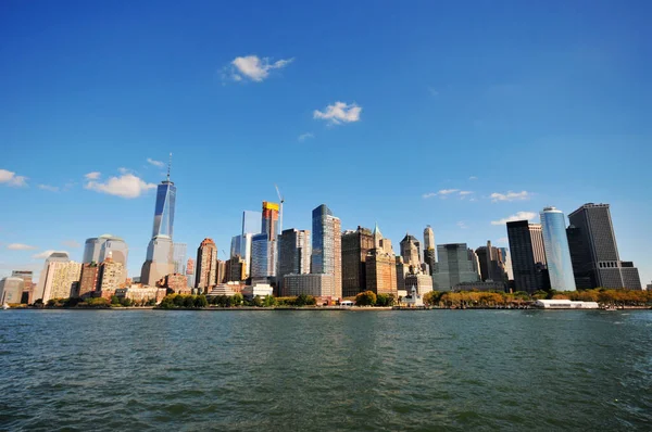 Panoramic Photo Manhattan New York City Usa — Stock fotografie
