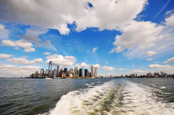 Panoramic Photo Manhattan New York City Usa — Foto Stock