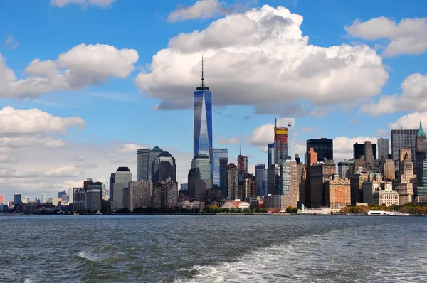 Panoramic Photo Manhattan New York City Usa — Foto de Stock