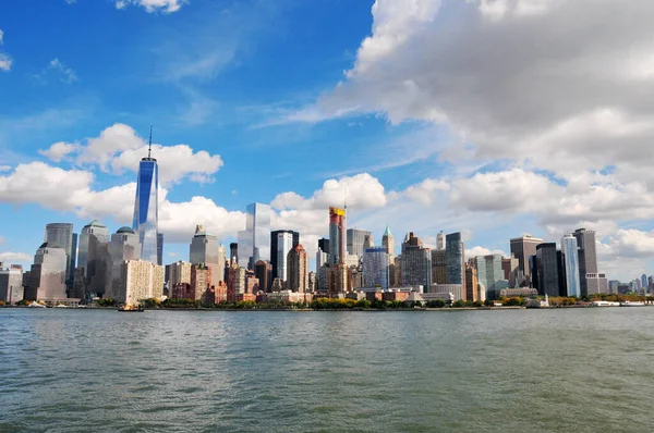 Panoramic Photo Manhattan New York City Usa — Foto de Stock