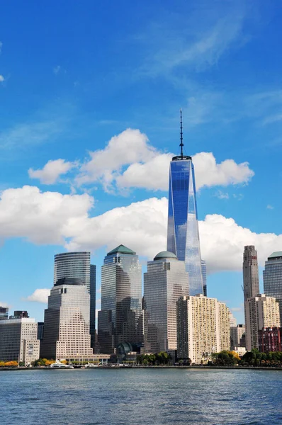 Panoramic Photo Manhattan New York City Usa — Foto Stock