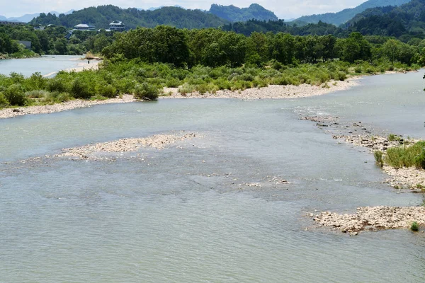 Foto Eines Flusses Wuyi Berg Provinz Fujian China — Stockfoto