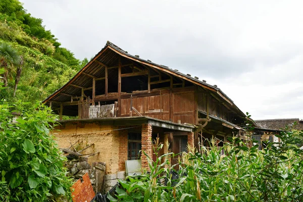 Photo Traditional Style Local Residents Houses Rural China — Stock Photo, Image