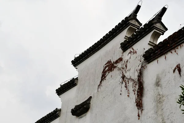 Photo Traditional Chinese Style House Roofs — Stok fotoğraf