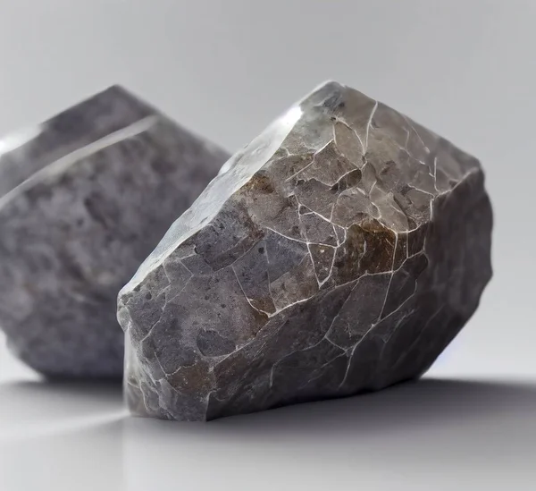 Close Renderd Minerals Stones — Stock Photo, Image
