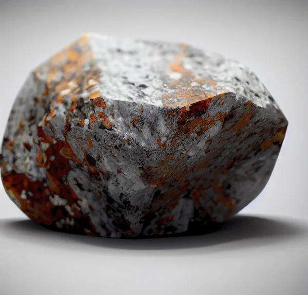 Close Renderd Minerals Stones — Stock Photo, Image