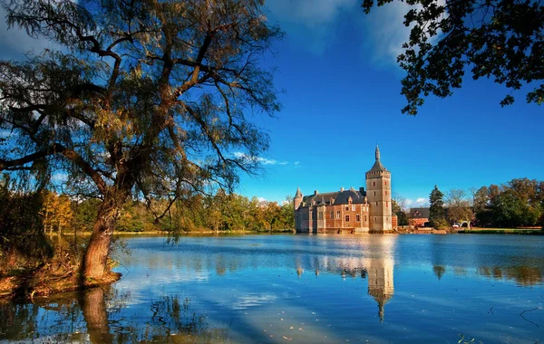 Bonito castillo medieval — Foto de Stock