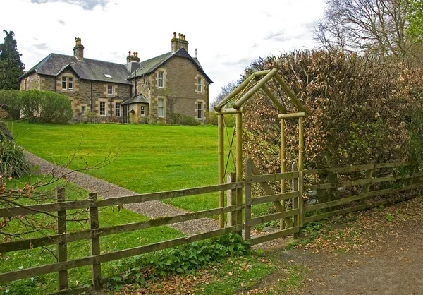 Ferienhaus in Schottland — Stockfoto