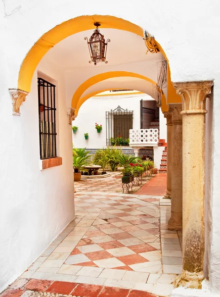 Bel patio a Cordova — Foto Stock