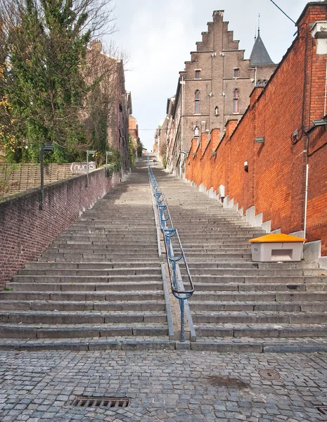 Trevligt hus i Brugge — Stockfoto