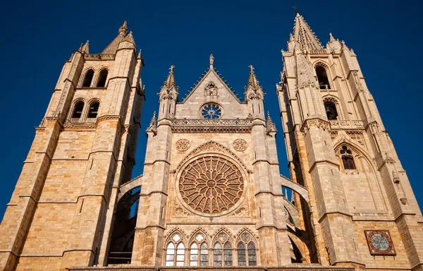 Kathedrale von Leon — Stockfoto