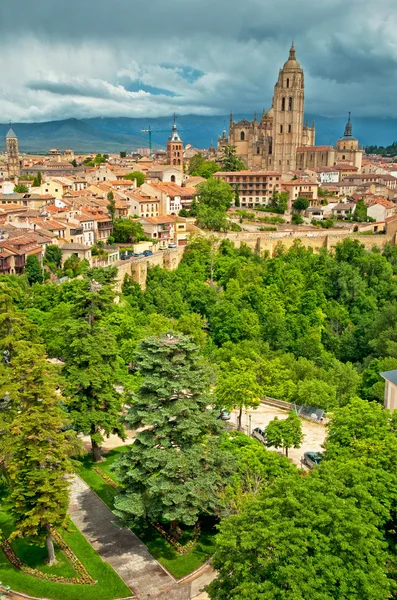 Old town of Segovia — Stock Photo, Image