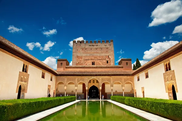 Palacio nazaries, alhambra — Foto de Stock