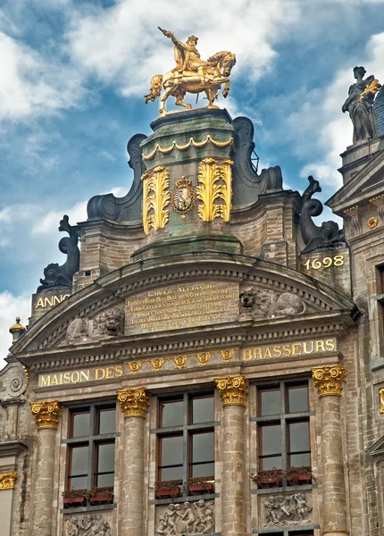 Nice houses in Brussels — Stock Photo, Image