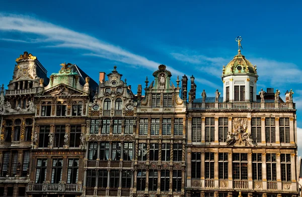 Bruxelles grand place building — Foto Stock