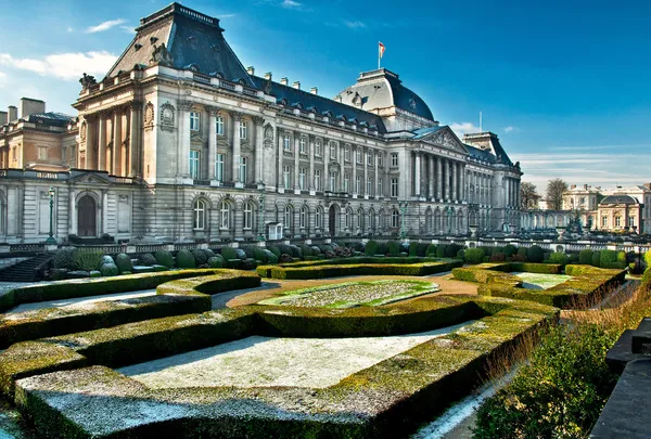 The Royal Palace in center of Brussels — Stock Photo, Image