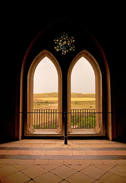 alcazar Mağribi pencere arkadan aydınlatmalı